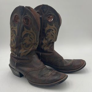 Justin Cowboy Boots Mens 9.5D